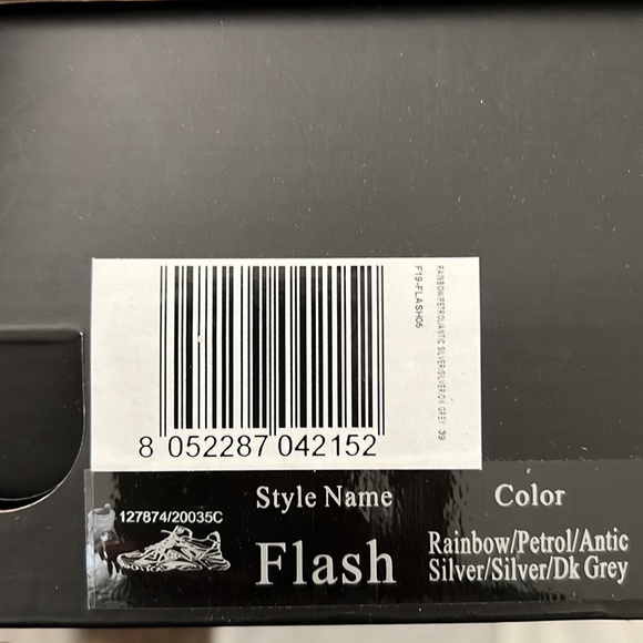 ASH FLASH SNEAKERS RAINBOW/SILVER/DRK GREY - Picture 5 of 5